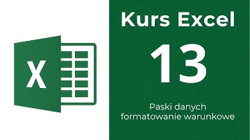 Kurs Excel 13 - Paski danych formatowanie warunkowe