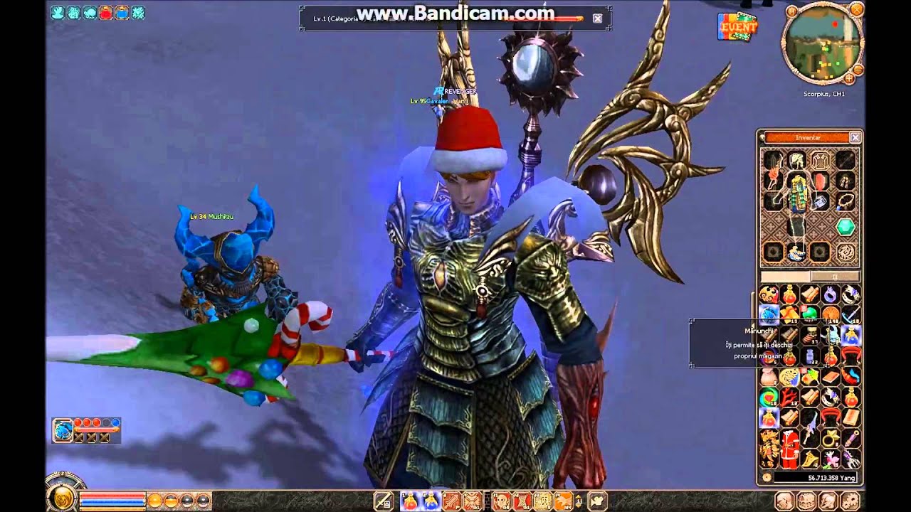 Metin2RO Scorpius:Hanji vs Posedata/Cufere Argint Okey !