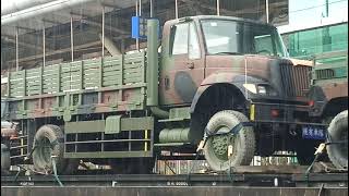 臺鐵R123藍皮柴電機車軍事列車