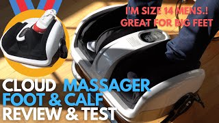 Cloud Massage Shiatsu Foot Massager Machine  // Increases Circulation, Deep Kneading, Heat Therapy