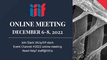 Plenary: IIIF Community and Consortium Update -- IIIF Online Meeting