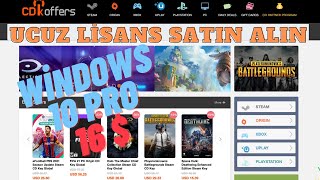 CDKoffers Uygun Fiyatlı Oyun , Office ve Windows Gibi Yazılımları Satın Alabilirsiniz...