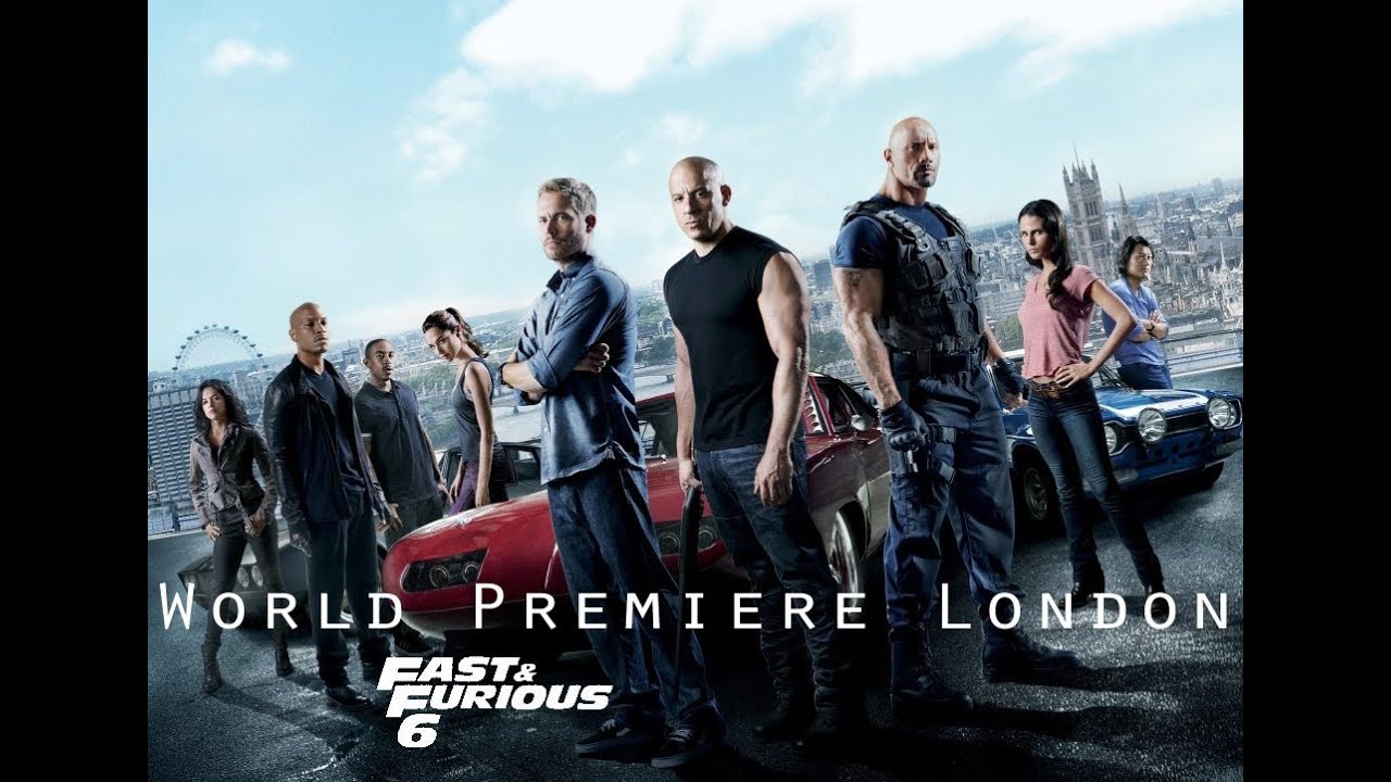 Fast &amp; Furious 6 World Premiere London Leicester Square - YouTube