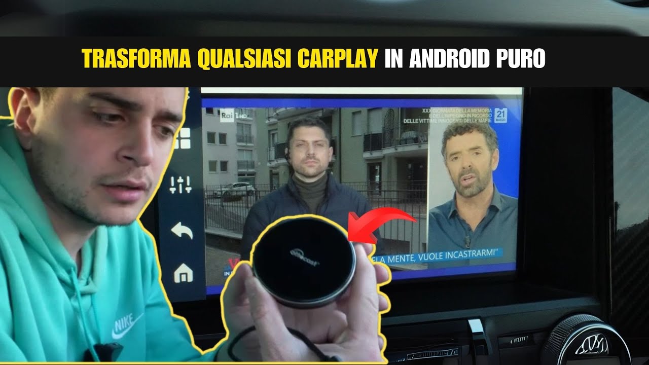 Watch TV, Netflix, Youtube on any Car with Carplay radio