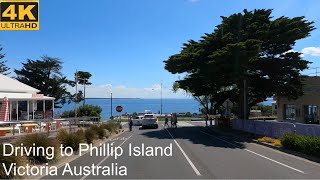 Driving To Phillip Island | Victoria Australia | 4K UHD