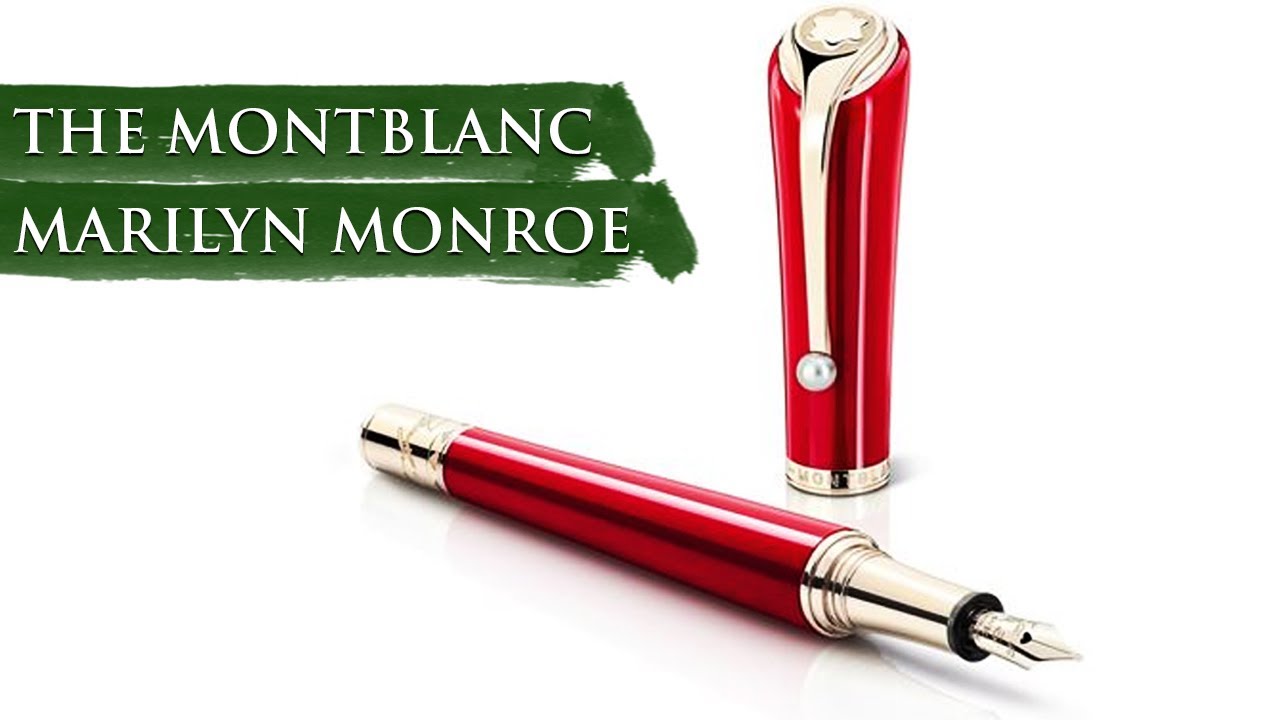 The Montblanc Marilyn Monroe Muse Collection｜ Available at Appelboom -  YouTube