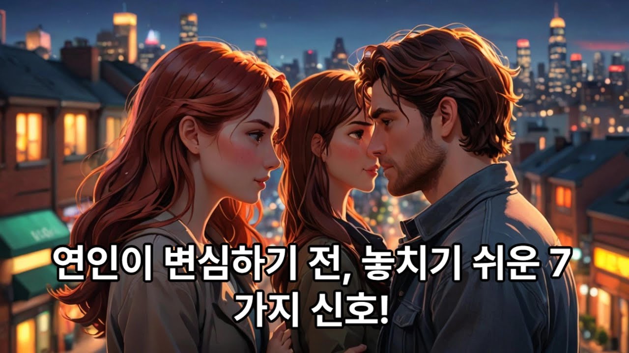 연인이 변심하기 전에 보내오는 7가지 신호