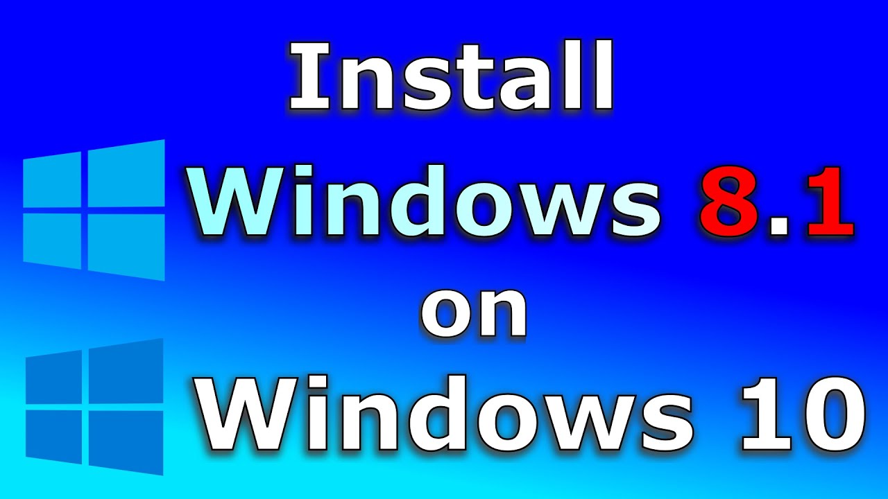 How to install Windows 8.1 on Windows 10 in a VM (Easy step by step ...