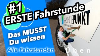 #1First driving lesson EVERYTHING explained  Fahrschule Punkt