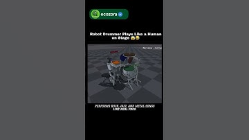 Thumbnail of 🥁 Robot Drummer That Plays Like a Human! 😱 | AI Meets Music 🎶 #robotics #innovation #science #tech