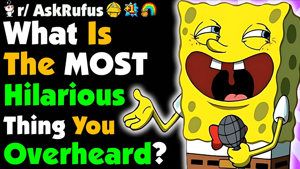 Что вы услышали такого, что заставило вас рассмеяться?