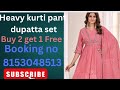 Fashion Hub is live 3 pm | Diwali collection | live buy 2 get 1 free | booking no 8153048513