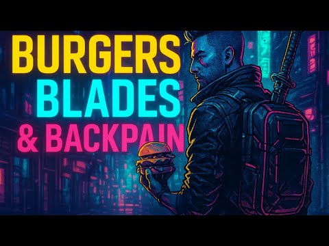 BURGER, BLADES & BACKPAIN...GIVEAWAY TIME
