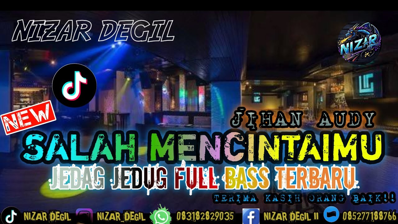 DJ SALAH MENCINTAIMU - JIHAN AUDY !! JEDAG JEDUG VIRAL 🔥 FULL BASS TERBARU 🎵 2024