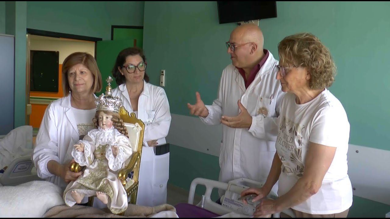 Il Bambinello della Bruna oggi all’Ospedale Madonna delle Grazie di Matera