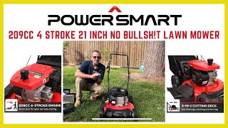 PowerSmart 21 Inch PUSH Lawn Mower with 209CC 4Stroke Engine Model #  DB2194