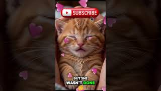 She Was Found Alone & Barely Breathing… Watch What Happened Next 🐱 #cat #adoptstrays #funny #shorts