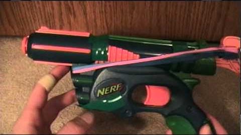 Nerf Tech Target Pistol Mods