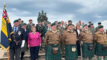 Commando Memorial with Isla St Clair