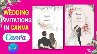 How to Create Stunning Wedding Invitation Card Using Canva | Step-by-Step Guide screenshot 2