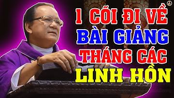 1 CÕI ĐI VỀ | BÀI GIẢNG THỨC TỈNH NGƯỜI NGHE VỀ CÁI CHẾT CỦA LM ANRÊ NGUYỄN NGỌC DŨNG