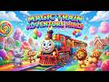 Magic Train Adventure Hindi Song | Fun Kids Songs & Nursery Rhymes | Kids Beat | Kids Song