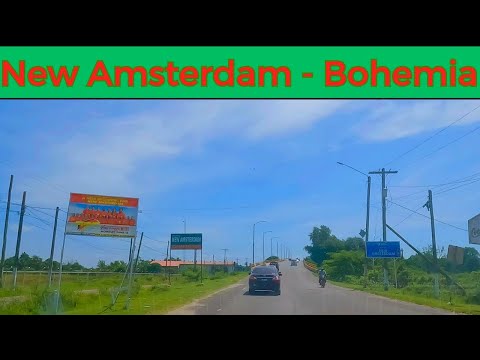 New Amsterdam - Bohemia Village Berbice Guyana // Road Trip Guyana (2023)