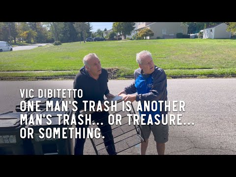 One man's trash is another man's trash… or treasure… or something.