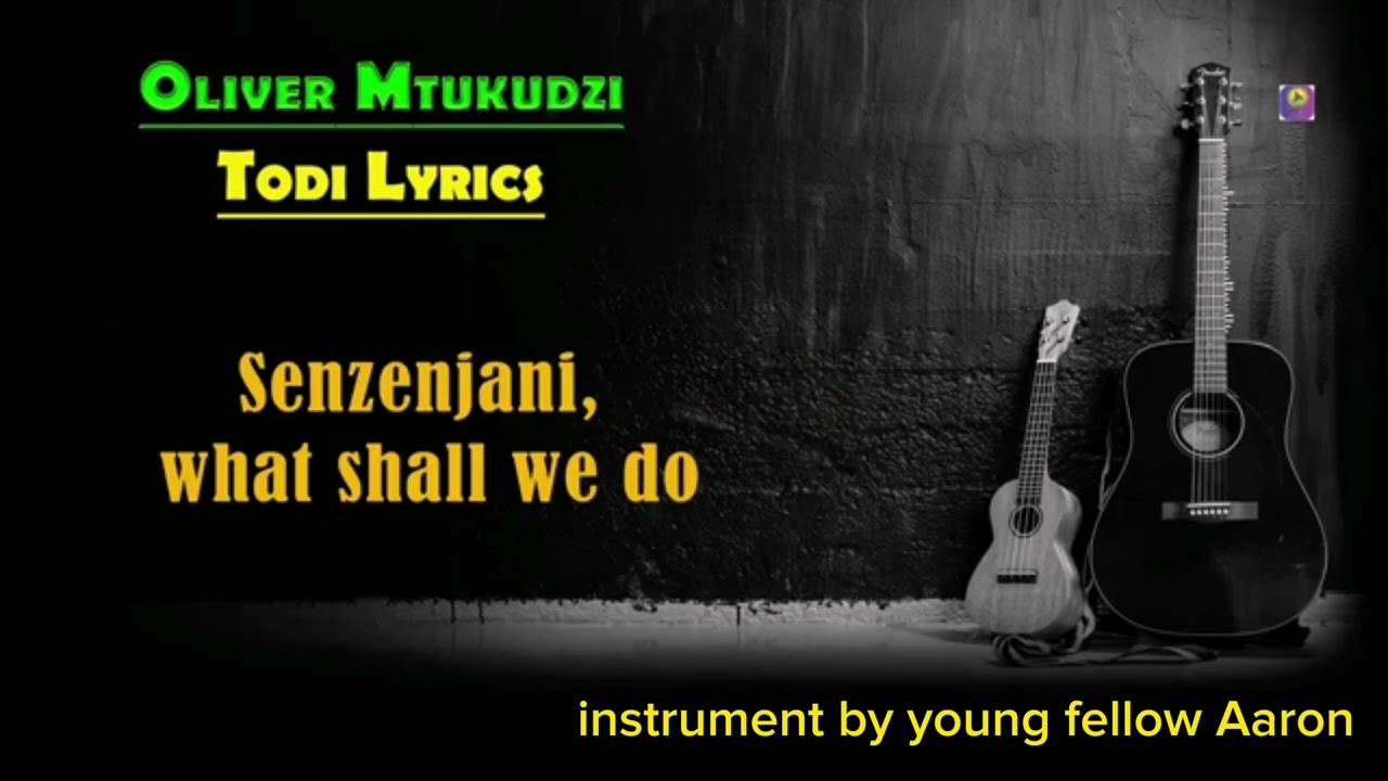 TODI Oliver mtukudzi karaoke version instrument 🎸