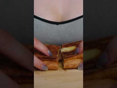 パンとチョコと牛乳でバリうましていく動画#asmr #チョコレート
