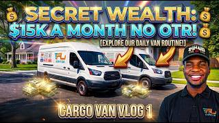 Our Cargo Van Business After 8 Months! Day in the Life as Owner/Operators.