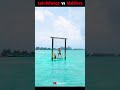 Maldives VS Lakshadweep Which is Best? #shorts