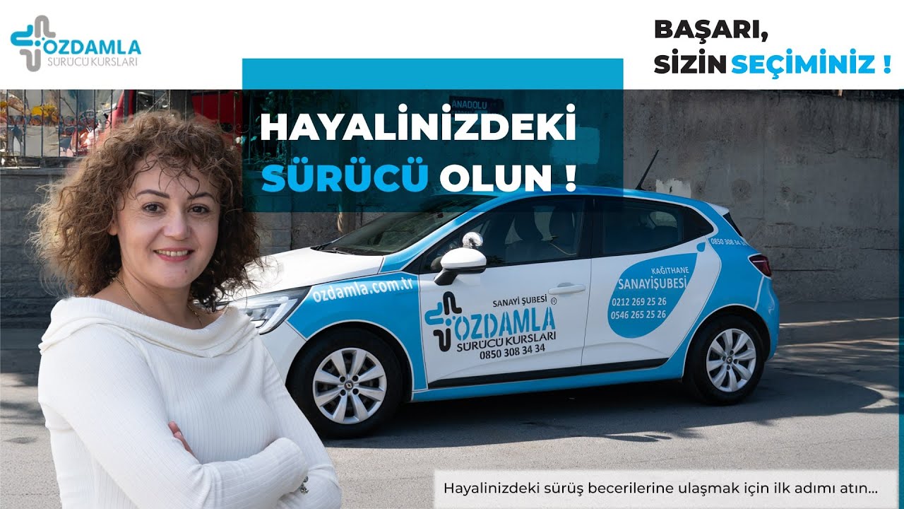 Kağıthane Sanayi Direksiyon Eğitim Alanı Tanıtımı | Özdamla Sürücü Kursu