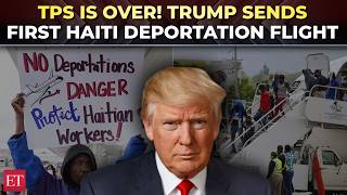 US immigration crackdown | 350,000 at risk! Trump begins deporting Haitians after TPS ends
