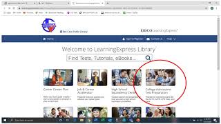 Learning Express Library College Admissions and Test Prep