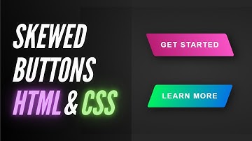 How To Make Skewed Buttons With HTML & CSS (Quick Tutorial)