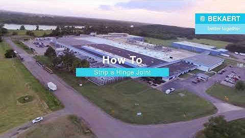 How to remove a hinge joint knot from a field fence