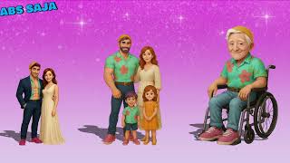 Saja Boys Growing Up Evolution! 👶➡️👴 | K-Pop Demon Hunters | Jinu, Baby Saja, Mystery Saja, Abs Saja