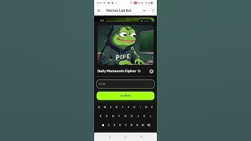 Memes lab bot Daily Memecoin Cipher today 19 October 2024