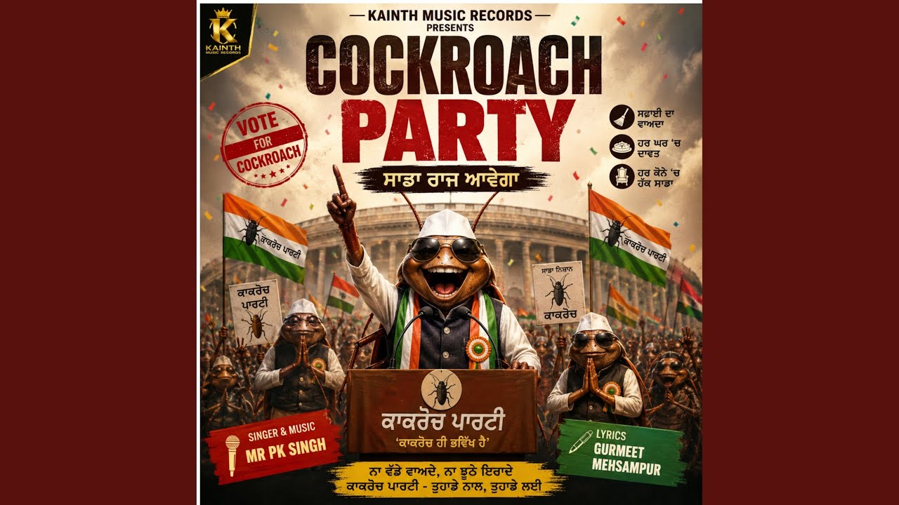 Cockroach Party - YouTube