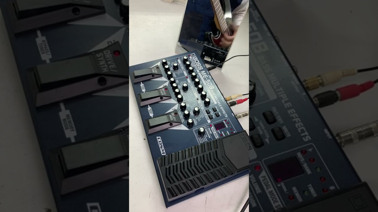 BOSSのベースマルチエフェクターME-50Bお売りいただきました