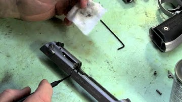 Beretta 92 extractor maintenance