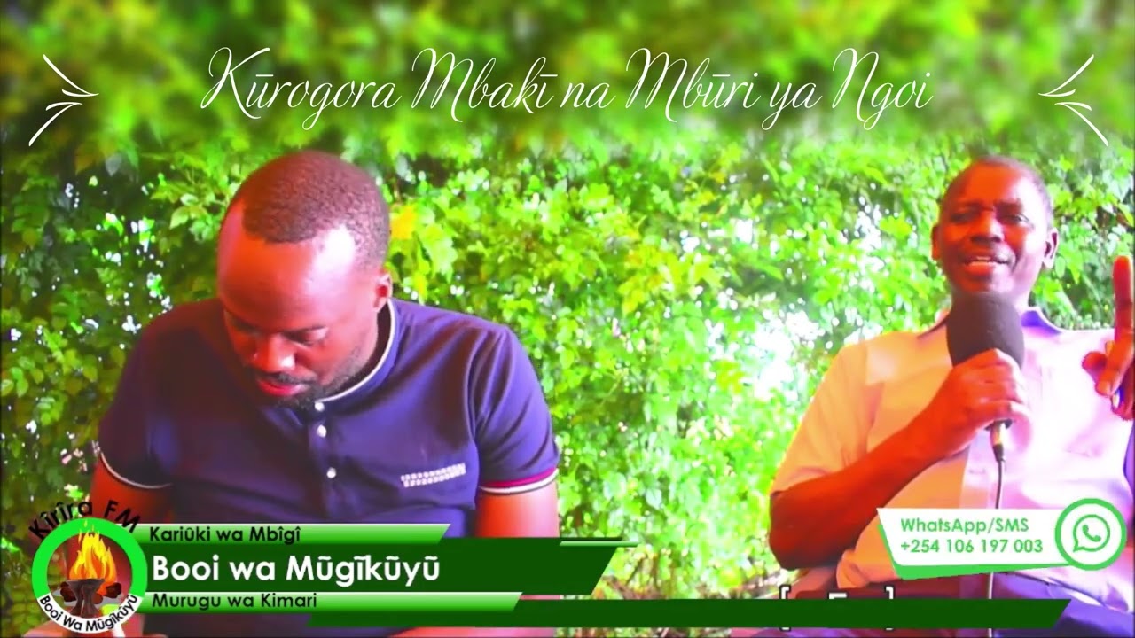 Ūihwa, Kūrogora Mbakī na Mbūri ya Ngoi