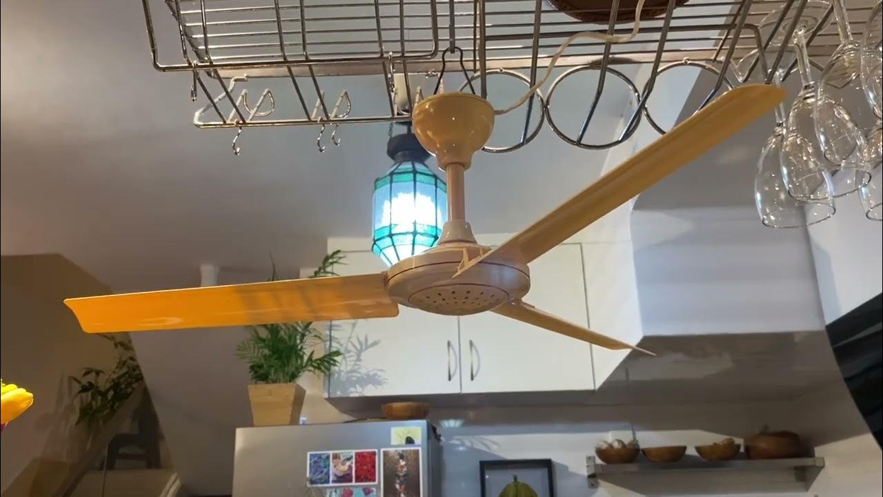 Zhonglian mini ceiling fan CFM test YouTube