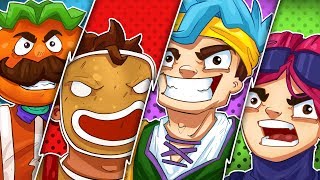 THE NO KILL 4 CORNERS CHALLENGE w/ Ninja, Dr Lupo, and CourageJD! -  Fortnite Battle Royale