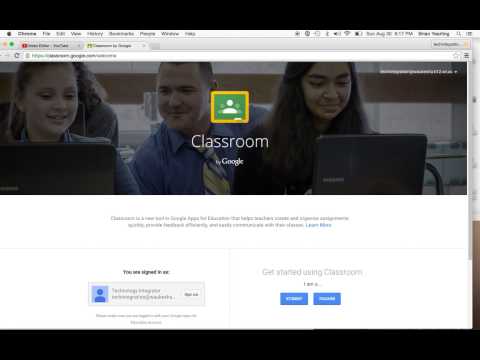 Google Classroom: ورود به Classroom و ثبت نام