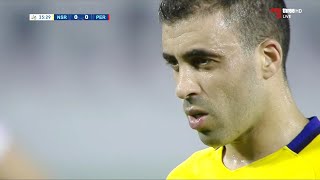 عبدالرزاق حمدالله يسجل ركلة جزاء على طريقة بانينكا في مباراة نصف النهائي