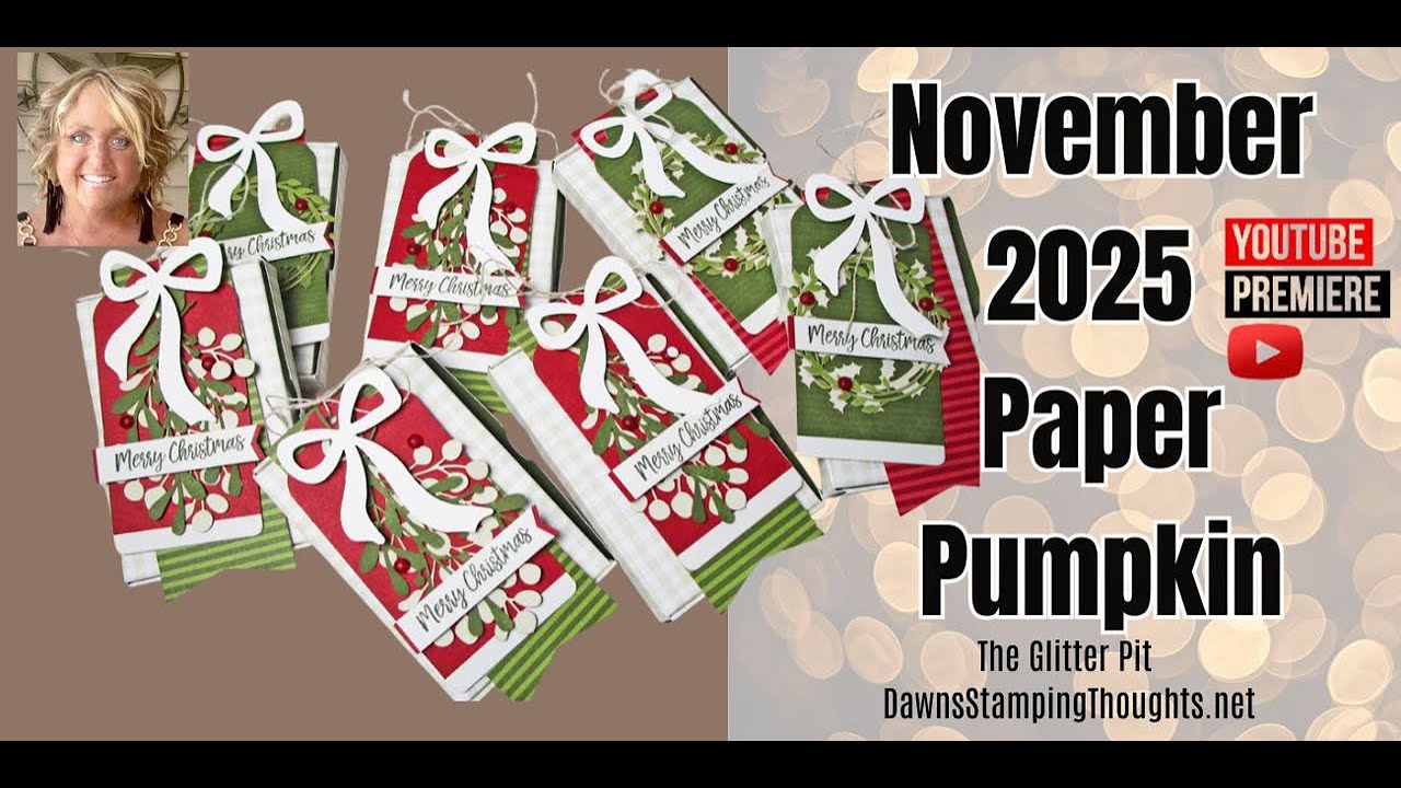 2025 Paper Pumpkin | November Kit | DIY Christmas Boxes| Stampin' Up ...