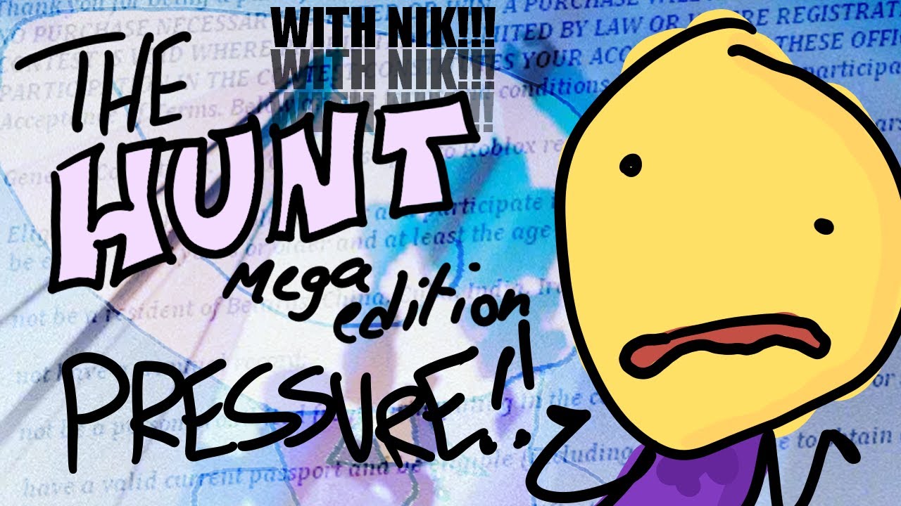 THE HUNT MEGA EDITION | DOING THE PRESSURE BADGE(S) | ROBLOX - YouTube