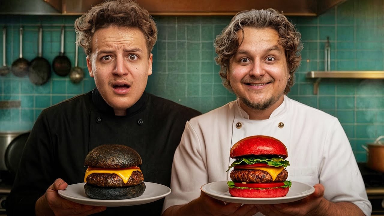PROFI SÉF vs. KATASZTRÓFA BURGER! 🍔 (Anyu kiborult)